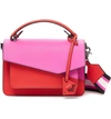 Botkier Cobble Hill Leather Crossbody Bag - Red In Rio