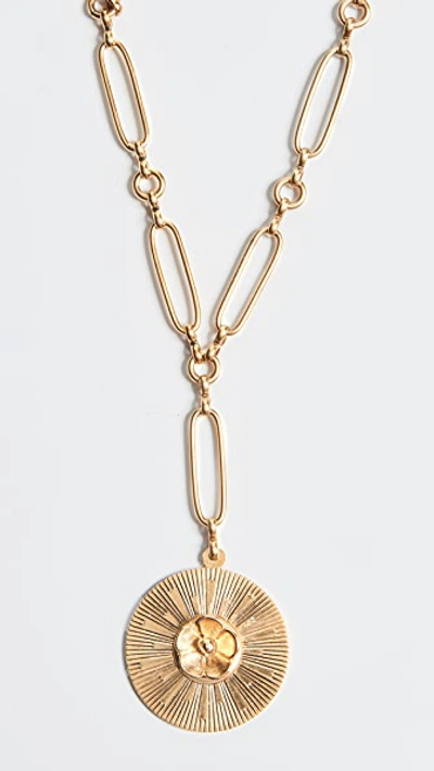 Brinker & Eliza Sunshine & Lemonade Necklace In Gold