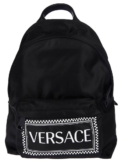 Versace Backpack In Black