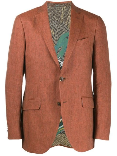 Etro Soft Blazer - Brown