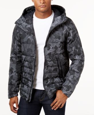 Download Nike Men's Printed Down Jacket In Black Multi | ModeSens