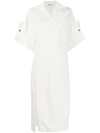 Jil Sander 'galatea' Kleid - Weiss In White