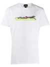 Just Cavalli Logo Print T-shirt In 100 White