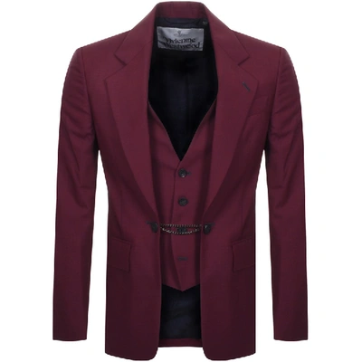 Vivienne Westwood Waistcoat Jacket Red