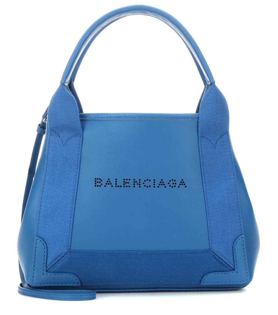 balenciaga navy cabas xs price