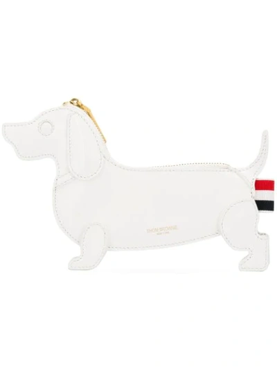 Thom Browne Hector Coin Holder In White