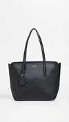 Kate Spade Margaux Large Black Leather Tote