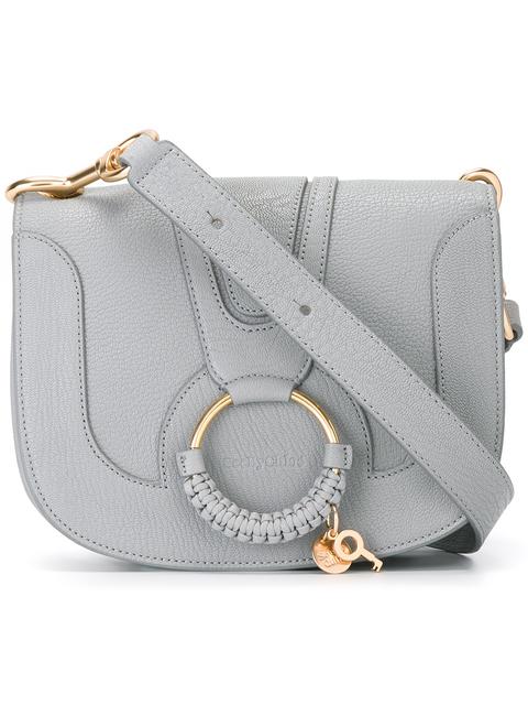 See By Chloé Hana Mini Textured-leather And Suede Shoulder Bag In ...