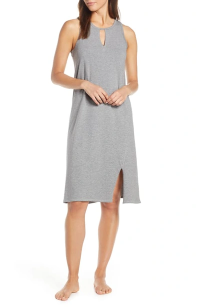 Naked Lucia Nightgown In Charcoal Grey