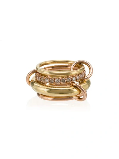 Spinelli Kilcollin 18kt Rose And Yellow Gold Luna Ring