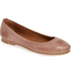 Frye 'carson' Ballet Flat In Lilac