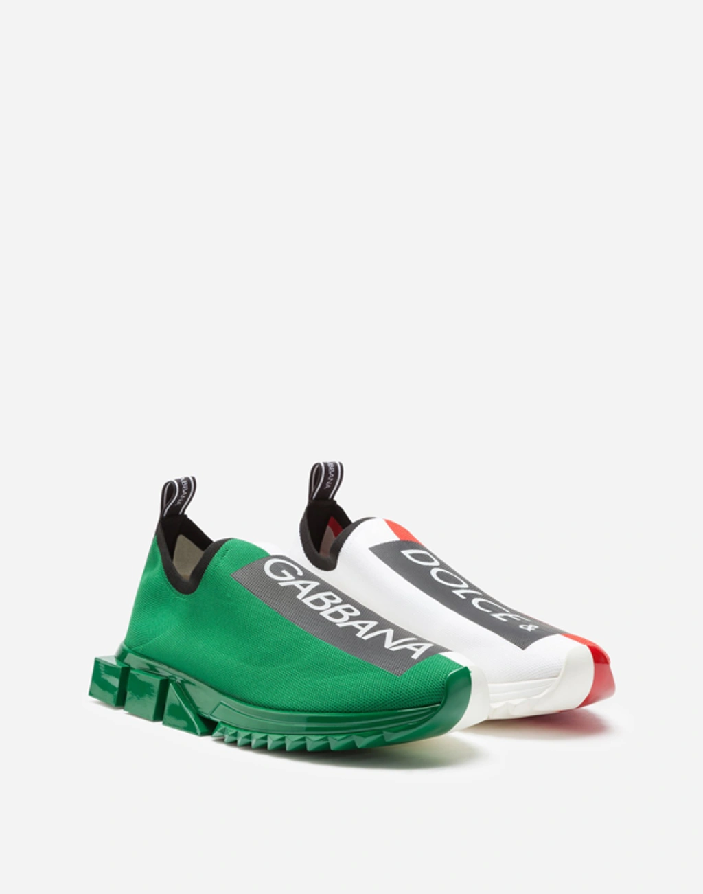 Sorrento Sneakers Red White Green Dolce Gabbana Dolce Sorrento