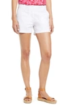 Vineyard Vines Everyday Stretch Cotton Shorts In White Cap