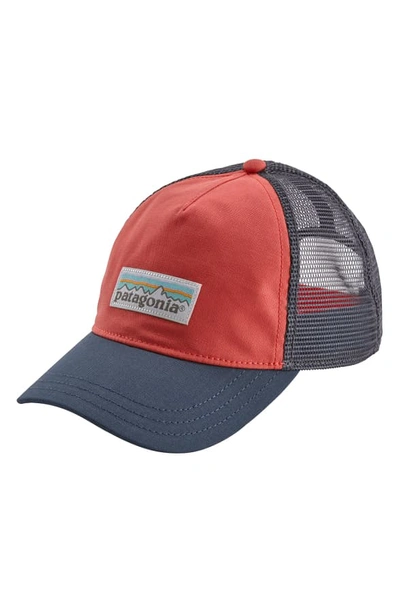 Patagonia Trucker Hat - Red In Spiced Coral