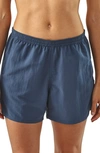 Patagonia Baggies Water Repellent Shorts In Stone Blue