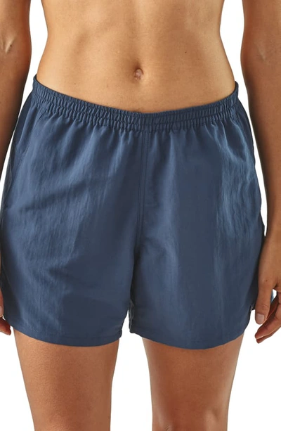 Patagonia Baggies Water Repellent Shorts In Stone Blue