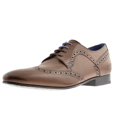 Ted Baker Ollivur Leather Brogues Brown