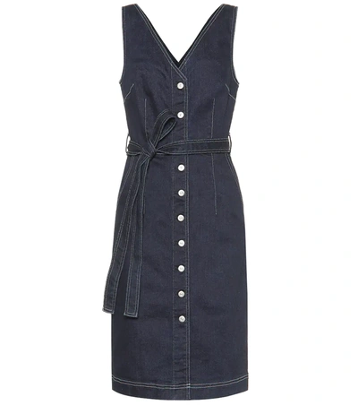 3x1 Albany Sleeveless Button-front Belted Dress In Dillon