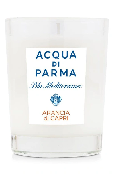 Acqua Di Parma Blu Mediterraneo Arancia Di Capri Scented Candle 200g In Multi
