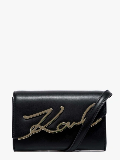 Karl Lagerfeld Belt Bag In Black