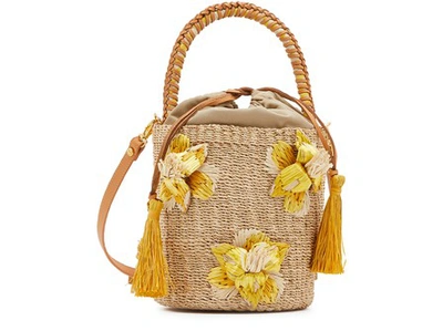 Aranaz Lulu Bucket Bag In Yellow