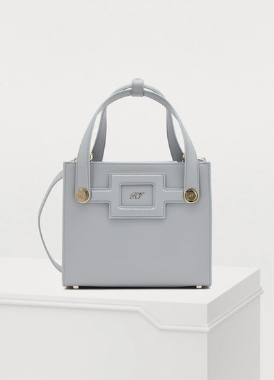 Roger Vivier Viv Sellier Small Handbag In Gris