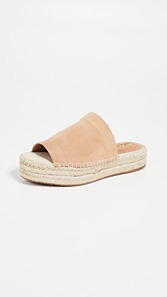 thaddeus espadrille slide sandal