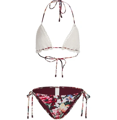 Zimmermann Allia Bikini In Mismatched