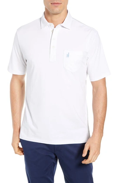 Johnnie-o Cliffs Striped Regular Fit Polo Shirt In Breaker