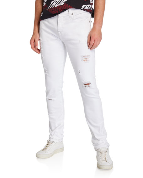 true religion pants white