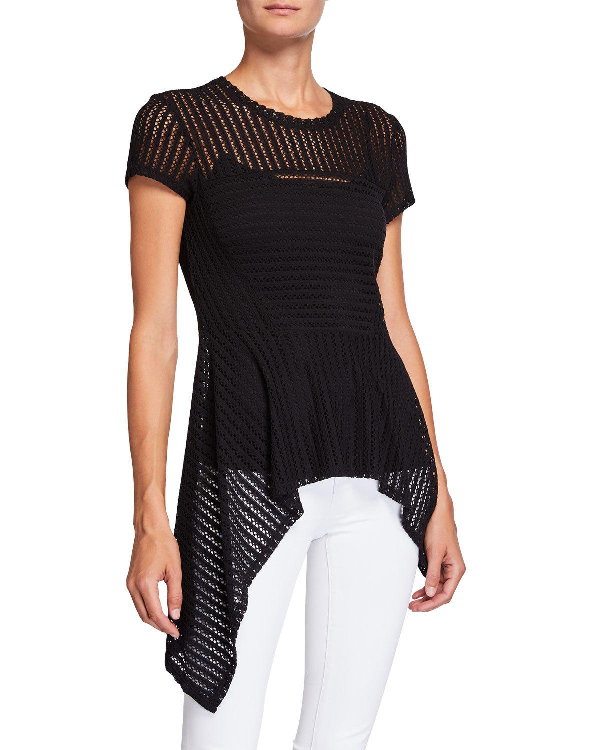 bcbgmaxazria lace top