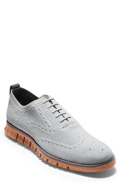 Cole Haan Men's Zerogrand Stitchlite Oxfords Men's Shoes In Harbor Mist