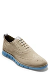 Cole Haan Men's Zerogrand Stitchlite Oxfords Men's Shoes In Hawthorn/ Pacific