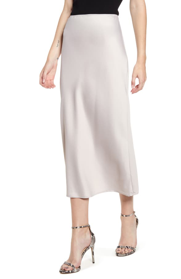 next bias cut skirt