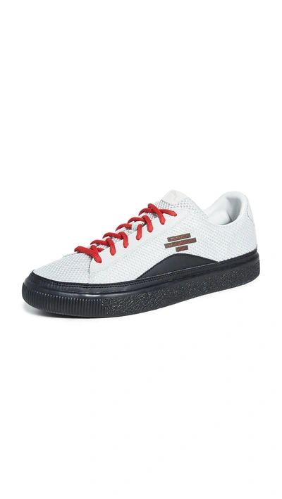 Puma X Han Kjobenhavn Clyde Trainers In Glacier Grey