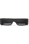 Andy Wolf Hume Square-frame Acetate Sunglasses In Black
