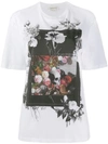 Alexander Mcqueen Floral Album T-shirt In White