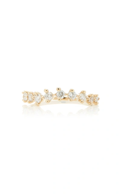 Sophie Ratner 14k Gold Diamond Ring