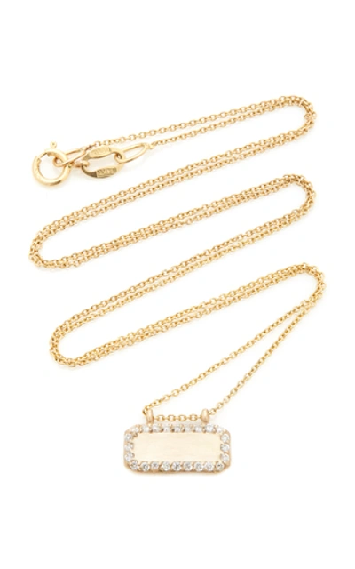 Sophie Ratner 14k Gold Diamond Necklace