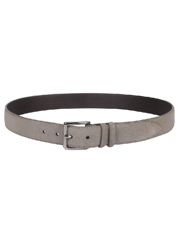 Orciani Buckle Belt In Grey | ModeSens