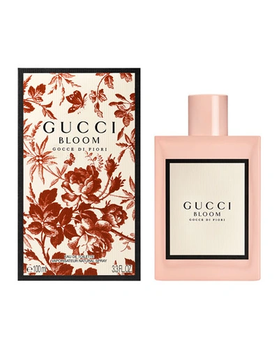 Gucci Bloom Gocce Di Fiori Eau De Toilette, 3.3 Oz./ 97.5 ml
