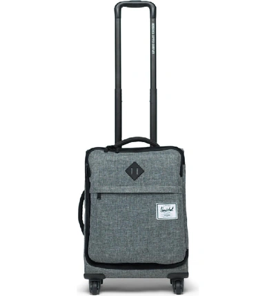 Herschel Supply Co Highland 22-inch Spinner Carry-on - Grey In Raven Crosshatch