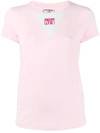 Philipp Plein T-shirt Round Neck Ss Original In Rose / Pink