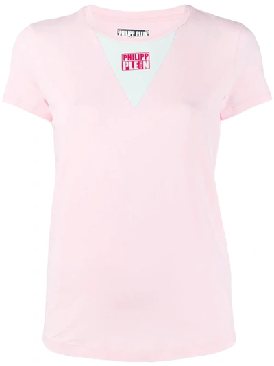 Philipp Plein T-shirt Round Neck Ss Original In Rose / Pink