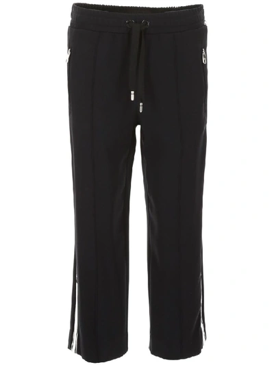 Dolce & Gabbana Joggers With Logo Bands In Nero (black)