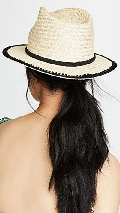 Brixton Lera Ii Straw Fedora In Tan