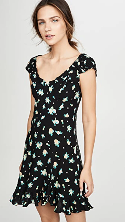 Free people like a top lady printed mini dress