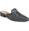 Sam Edelman Women's Clara Woven Leather Mules In Black