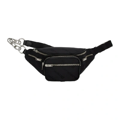 Alexander Wang Attica Leather Fanny Pack In Black