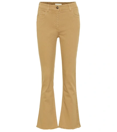 Etro Mid-rise Straight Jeans In Beige